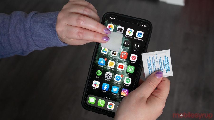 Clean your phone