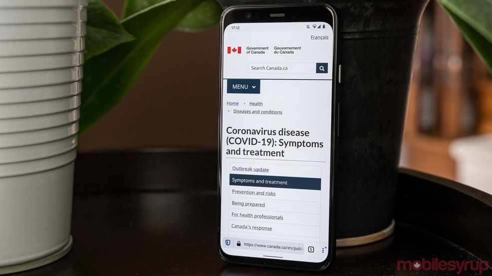 Canada's official COVID-19 resource website