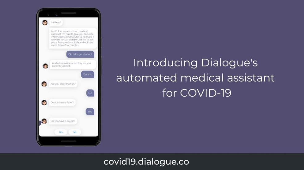 Montreal-based company launches automated medical assistant to provide COVID-19 info
