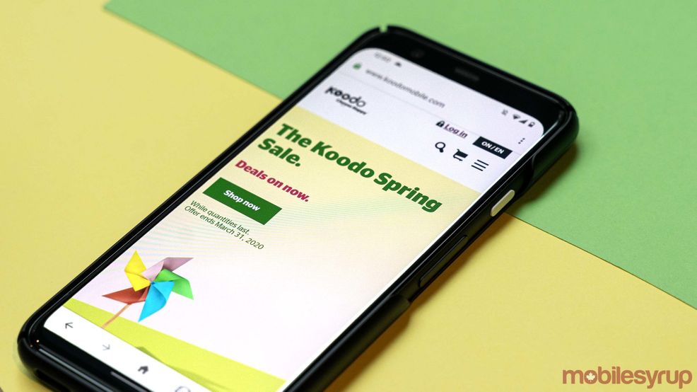 Koodo kicks off ‘Spring Sale’ with discounts on Pixel, iPhone and more