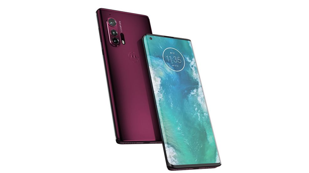 Motorola Edge+ alleged press renders surface online