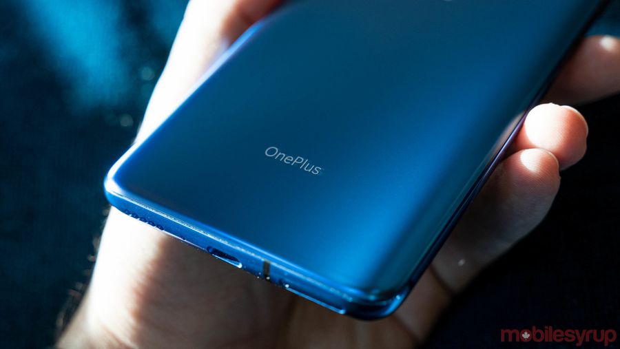 OnePlus logo on the OnePlus 7 Pro