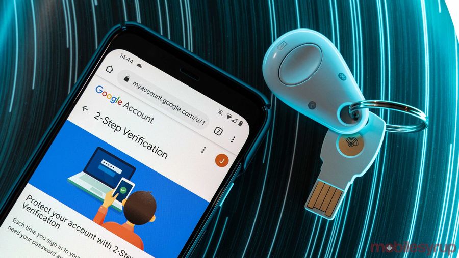 Pixel 4 and Google Titan security key
