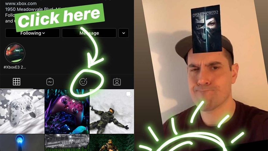 Xbox Instagram Game Pass filter