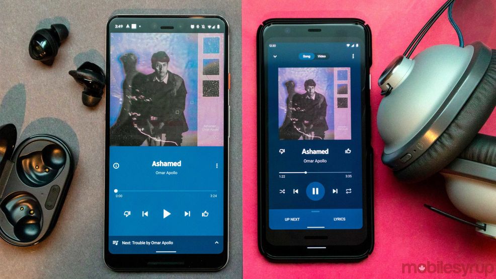 New now playing interface is rolling out to YouTube Music