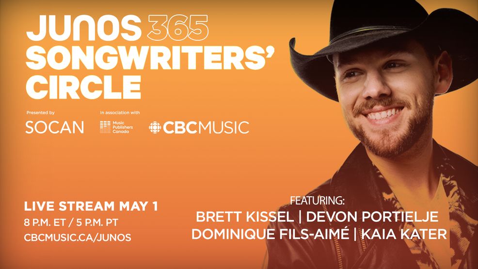 CBC Gem to stream digital Junos 365 Songwriters’ Circle event due to COVID-19