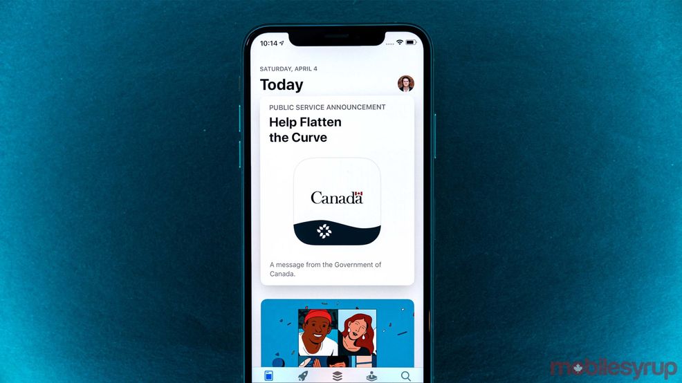 Canadian government takes over App Store’s ‘Today’ page to share COVID-19 app