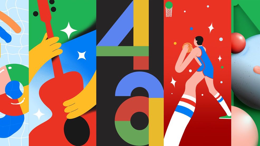 Google Pixel 4a wallpapers leak, make clever use of the hole-punch selfie camera