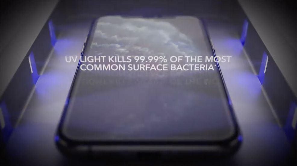 Mophie and InvisibleShield are producing UV phone sanitizers