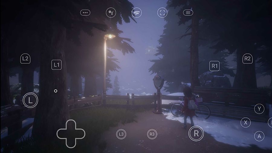 Google Stadia mobile touch controls