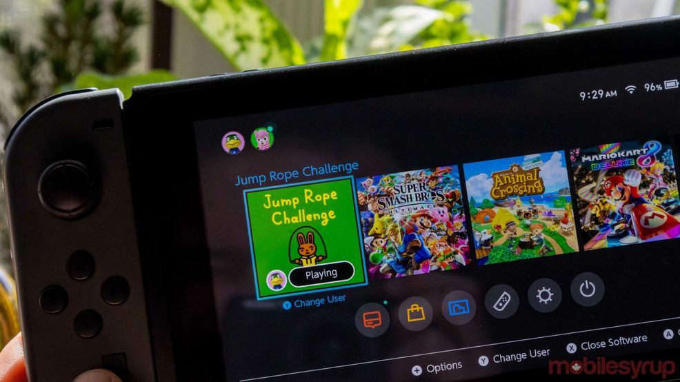 Nintendo releases free Switch jump rope game for indoor exercise
