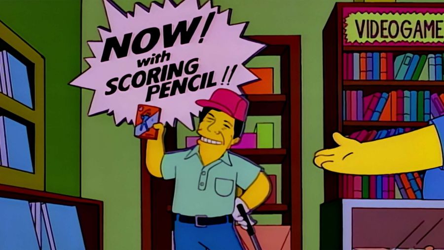 The Simpsons Lee Carvallo's Putting Challenge