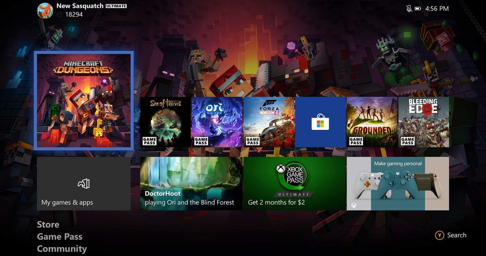 Xbox One update