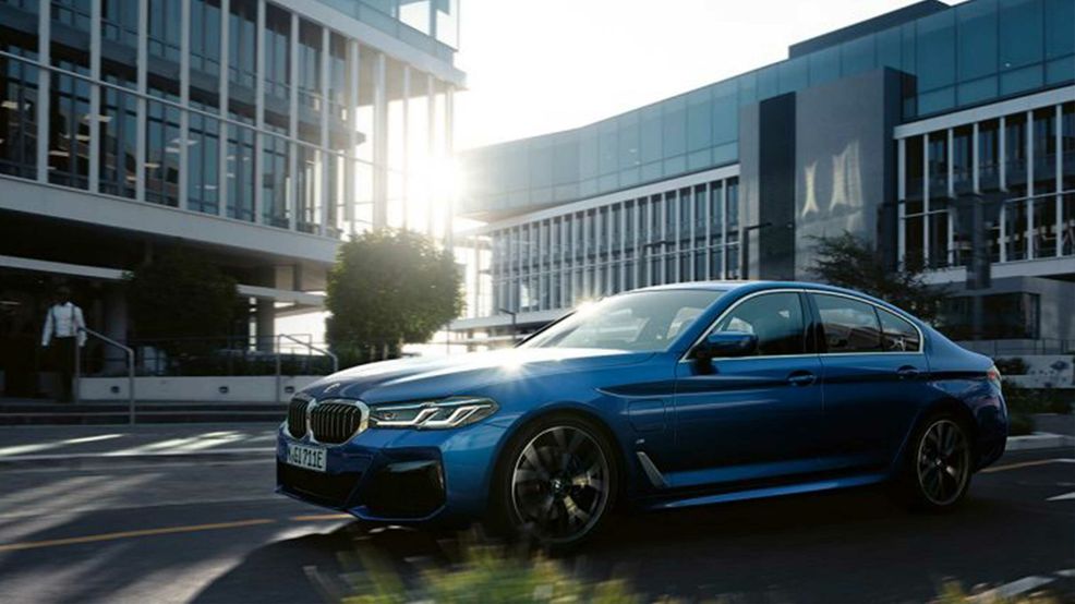 BMW is working to electrify the 5 Series car
