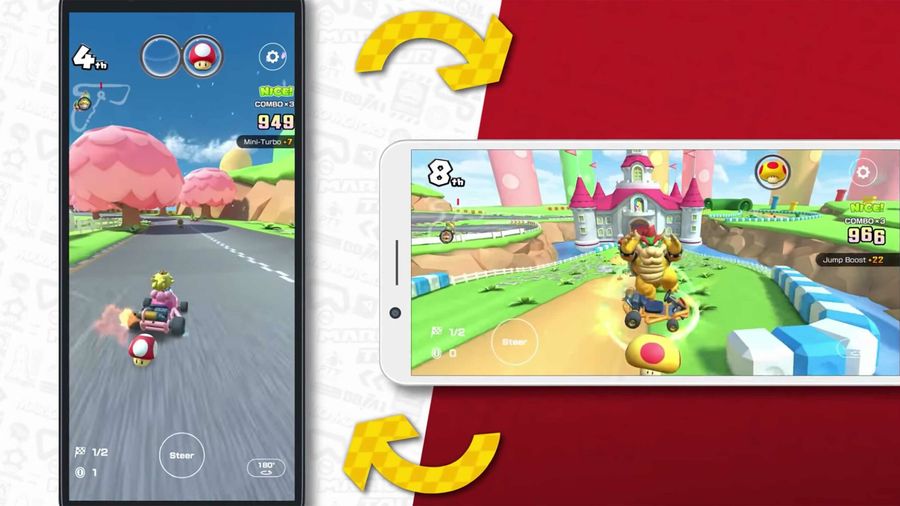 Mario Kart Tour landscape