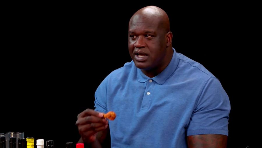 Shaquille O'Neat Hot Ones