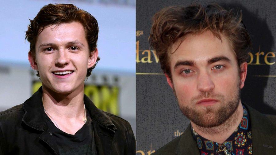 Tom Holland and Robert Pattinson