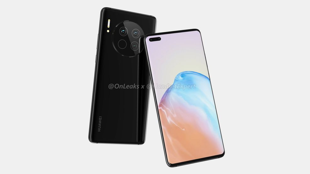 Huawei Mate 40 Pro CAD renders leak online