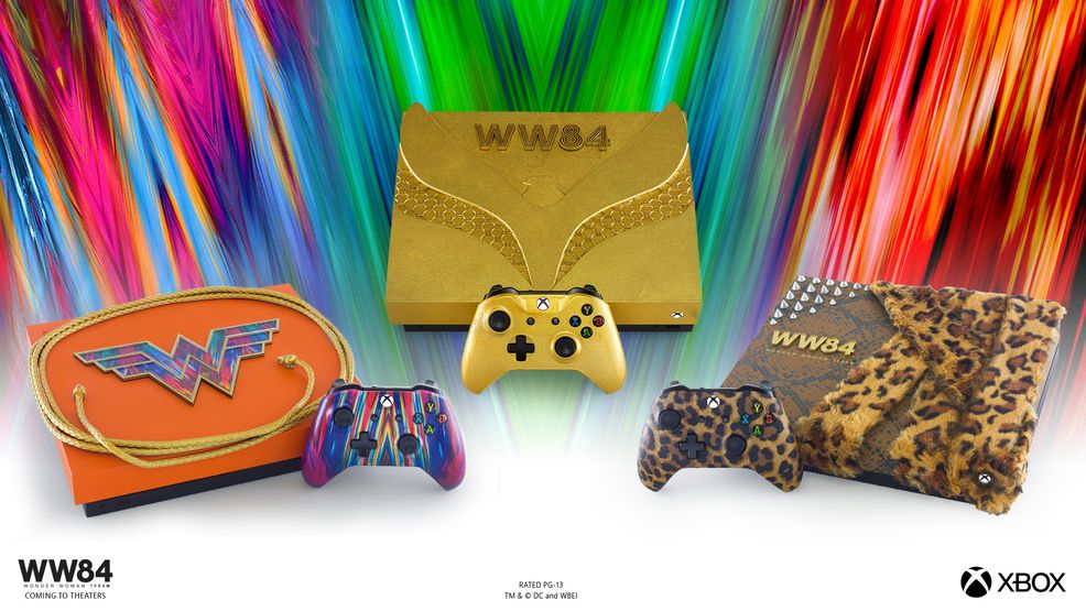 Xbox unveils three consoles inspired by ‘Wonder Woman 1984’