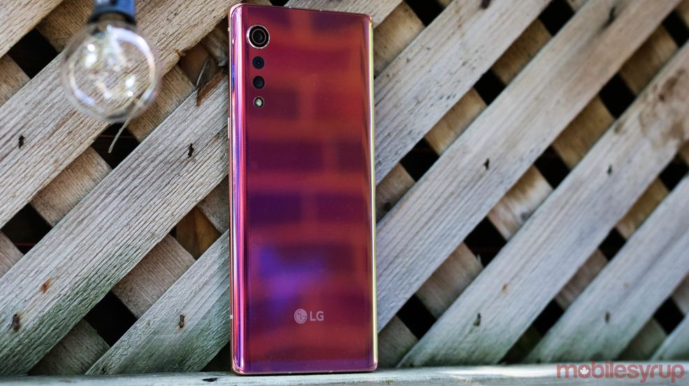 LG Velvet is now available in Canada