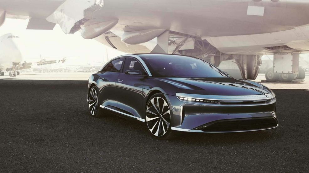 Lucid Air pushes EV chargers to 300kW peak charging rate