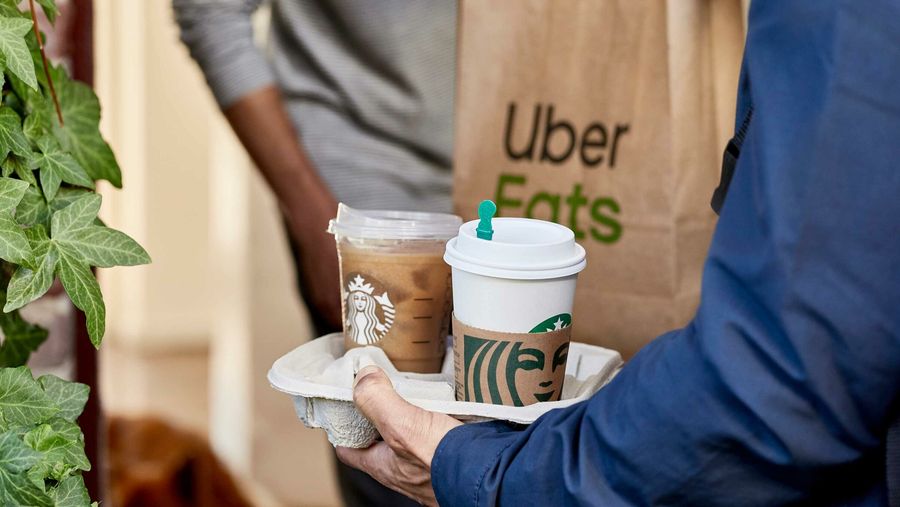 Starbucks Uber Eats