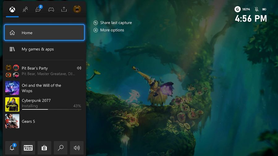 Xbox One system update August 2020