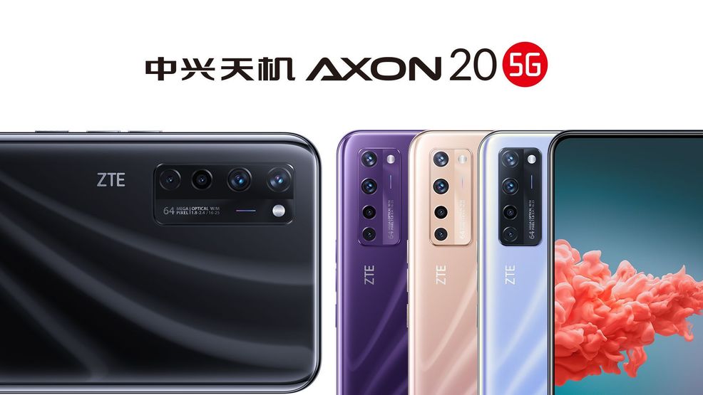 ZTE Axon 20 5G colours revealed in official poster