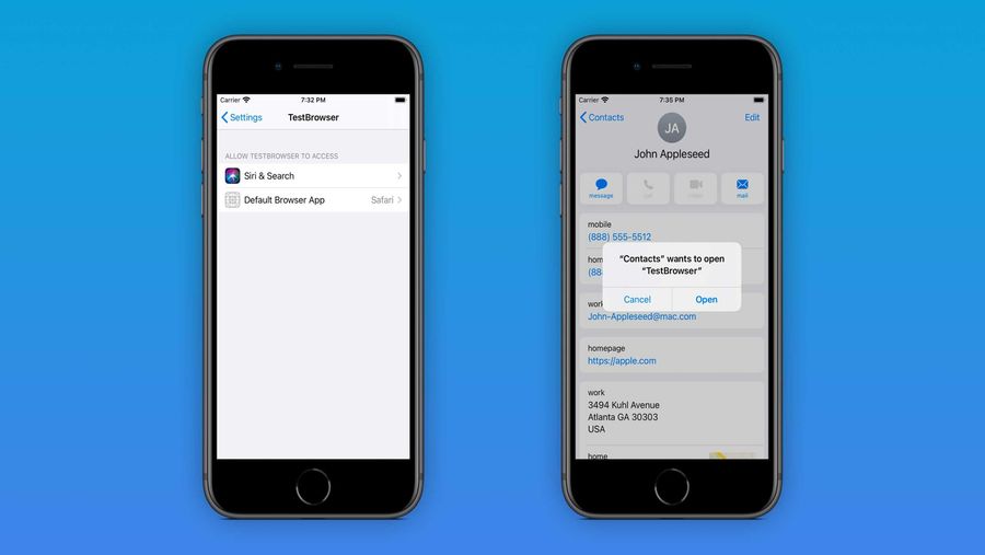 iOS 14 mail app