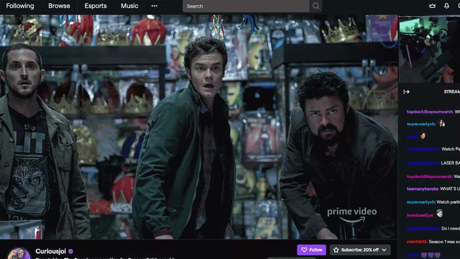 The Boys Twitch Watch Party
