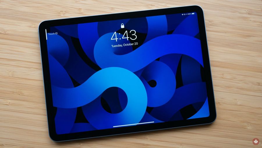 iPad Air (2020) screen