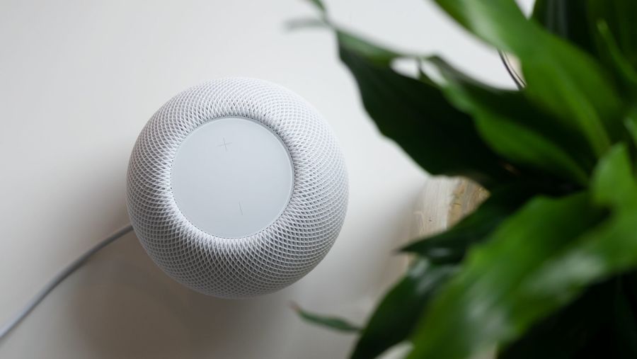 HomePod mini top-down view