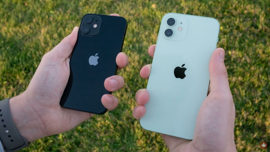 iPhone 12 mini and iPhone 12