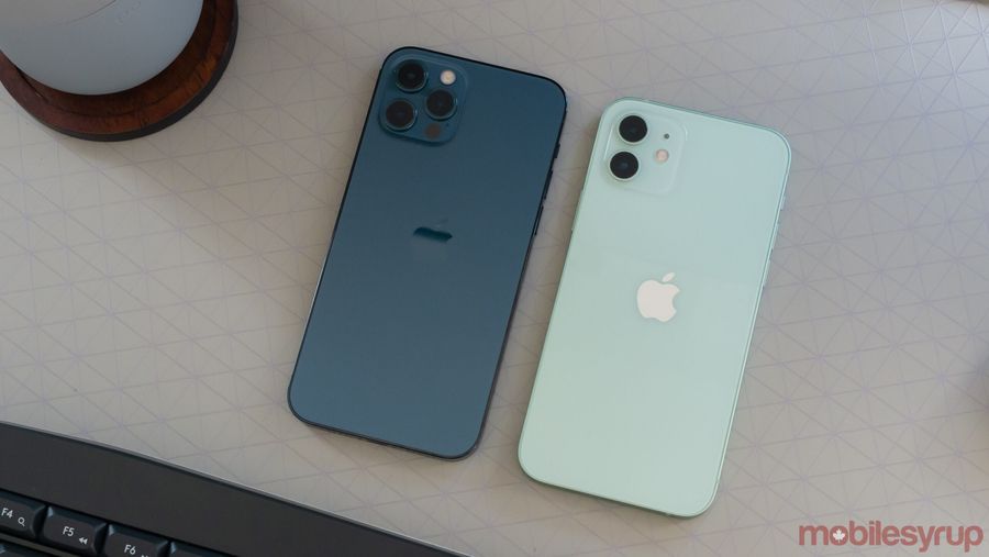 iPhone 12 and iPhone 12 Pro