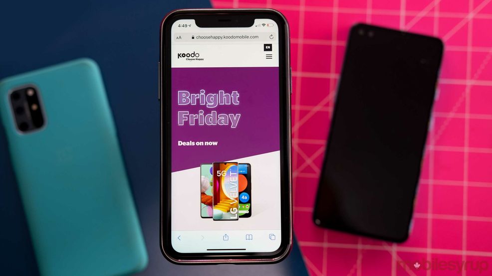 Koodo’s ‘Bright Friday’ deals include smartphone discounts and more