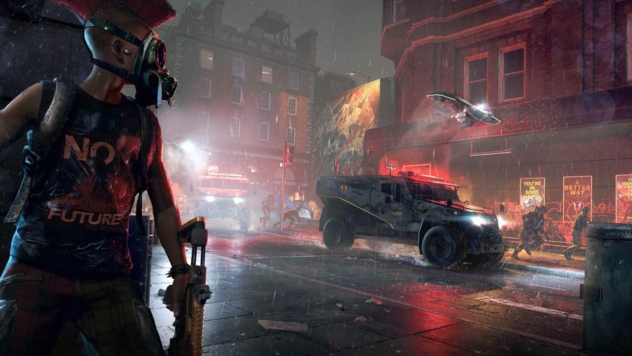 Watch Dogs: Legion on the run