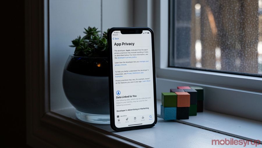 Apple App Store privacy labels