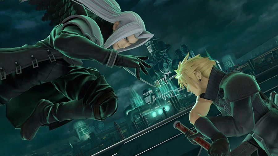 Smash Bros. Ultimate Cloud vs Sephiroth