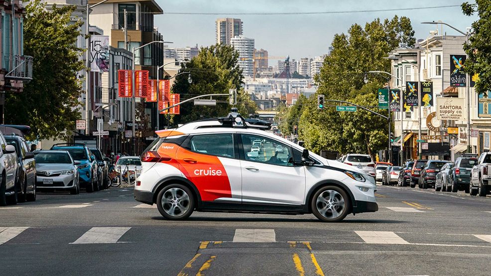 Autonomous car pulled over by police in San Francisco