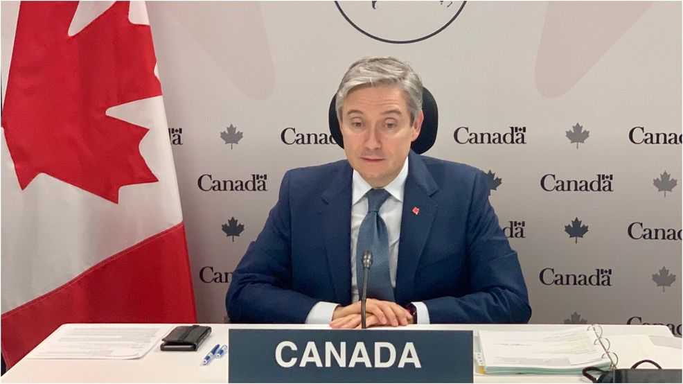 François-Philippe Champagne sworn in as new Innovation Minister as Bains steps down