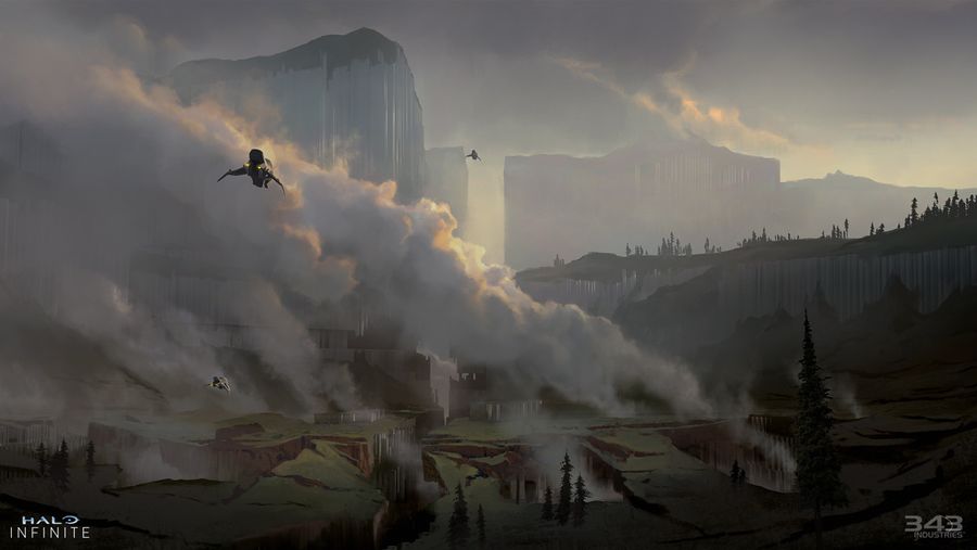 Halo Infinite campaign artwork
