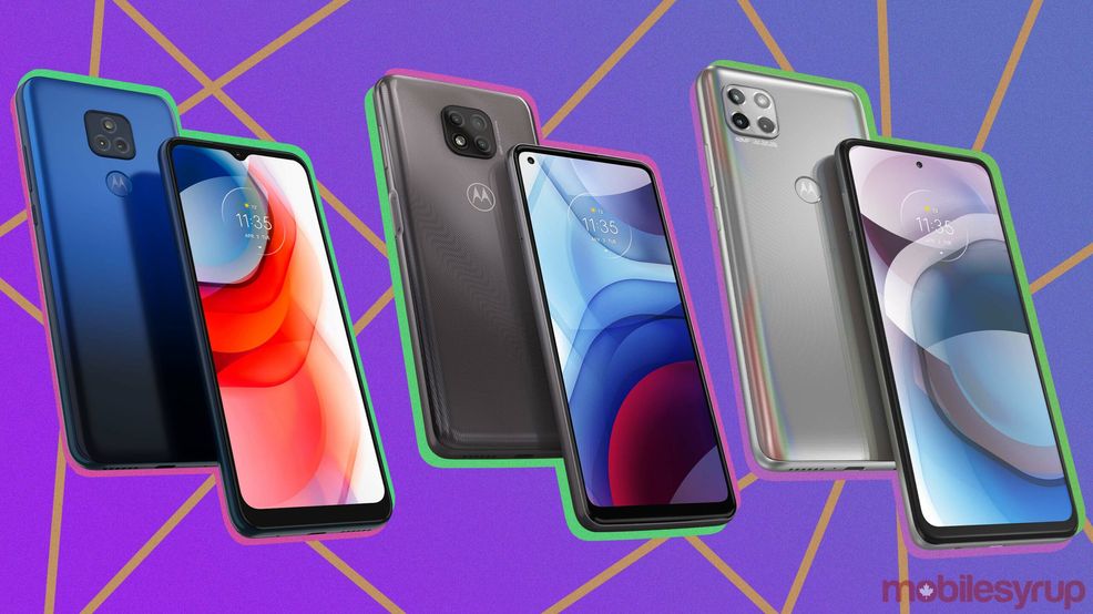 Motorola unveils three new mid-range smartphones coming to Canada