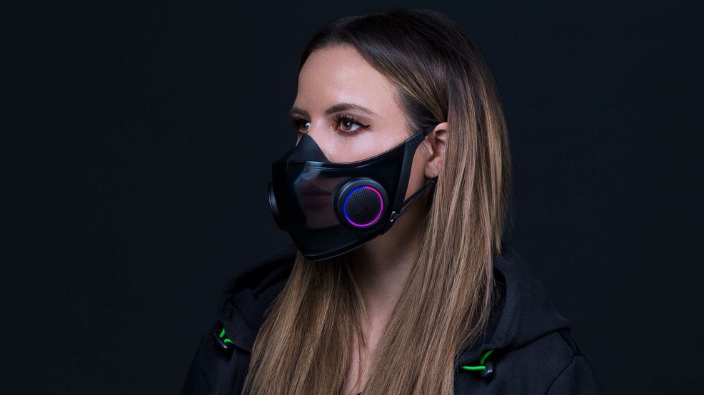 Razer’s CES concepts include a mask with RGB lighting and an immersive gaming chair