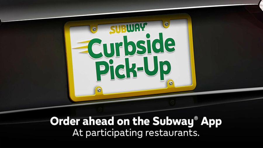 Subway curbside pickup