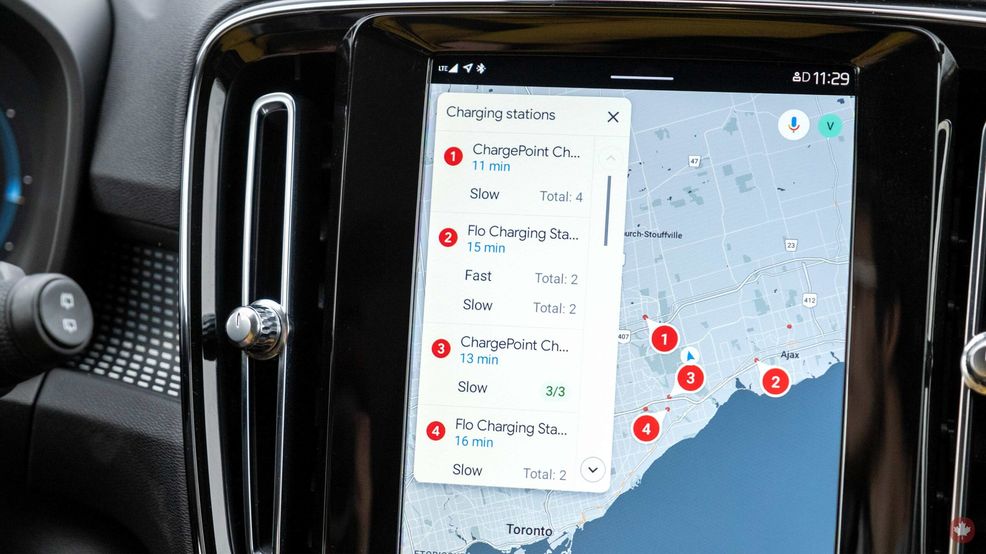 Google Maps getting more EV charging station info in Canada