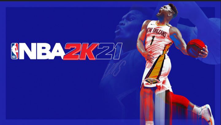 Zion Williamson on the cover of NBA 2K21