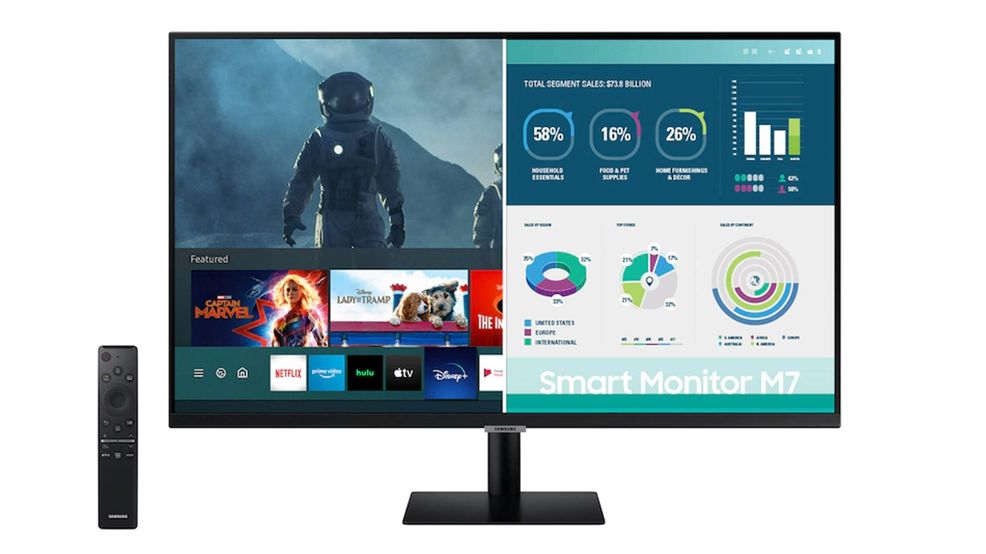 Samsung’s 32-inch 4K M7 Smart Monitor is on sale for $299 on Amazon