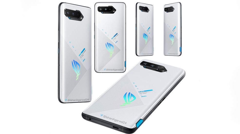 Asus ROG Phone 5 reported official renders leak online