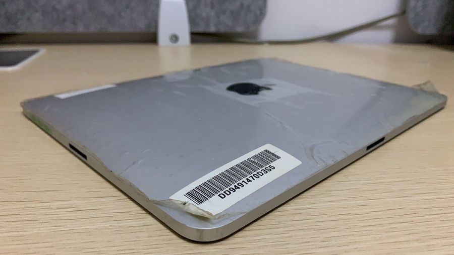 iPad prototype with two charging ports