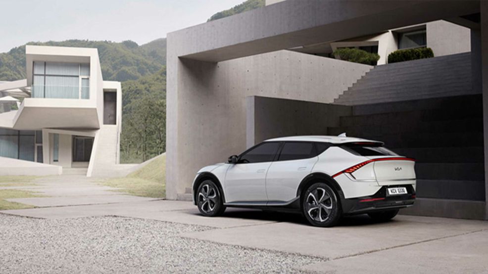 Kia shows off upcoming EV6 crossover with aggressive new design